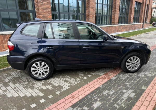 BMW X3 cena 23900 przebieg: 285000, rok produkcji 2008 z Wrocław małe 326